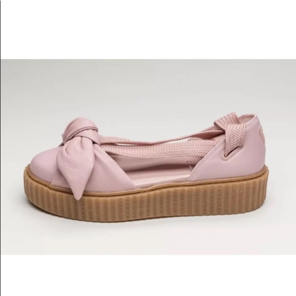 Puma FENTY Rihanna Creeper Bow Sneaker Sandals 7 - Picture 4 of 6